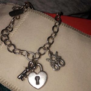 James Avery Charm Bracelet with Two Charms